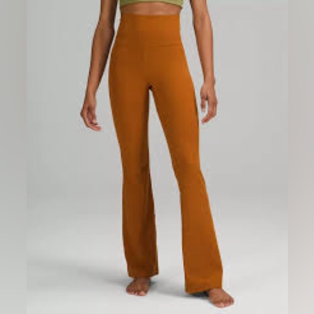 lululemon athletica Brown Boot Cut Pants